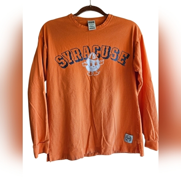 PINK Victoria's Secret Tops - PINK by VS Syracuse Orange long sleeve Tshirt